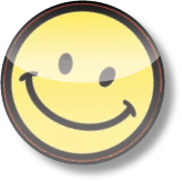 Mecko's smiley face badge icon